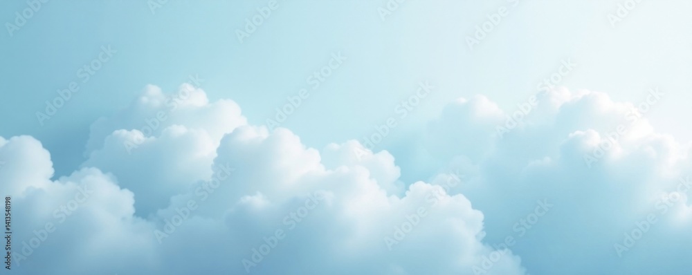 Gentle misty clouds on light blue subtle gradient wall, mist, gradients, wall Gentle misty clouds on light blue subtle gradient wall, mist, gradients, wall