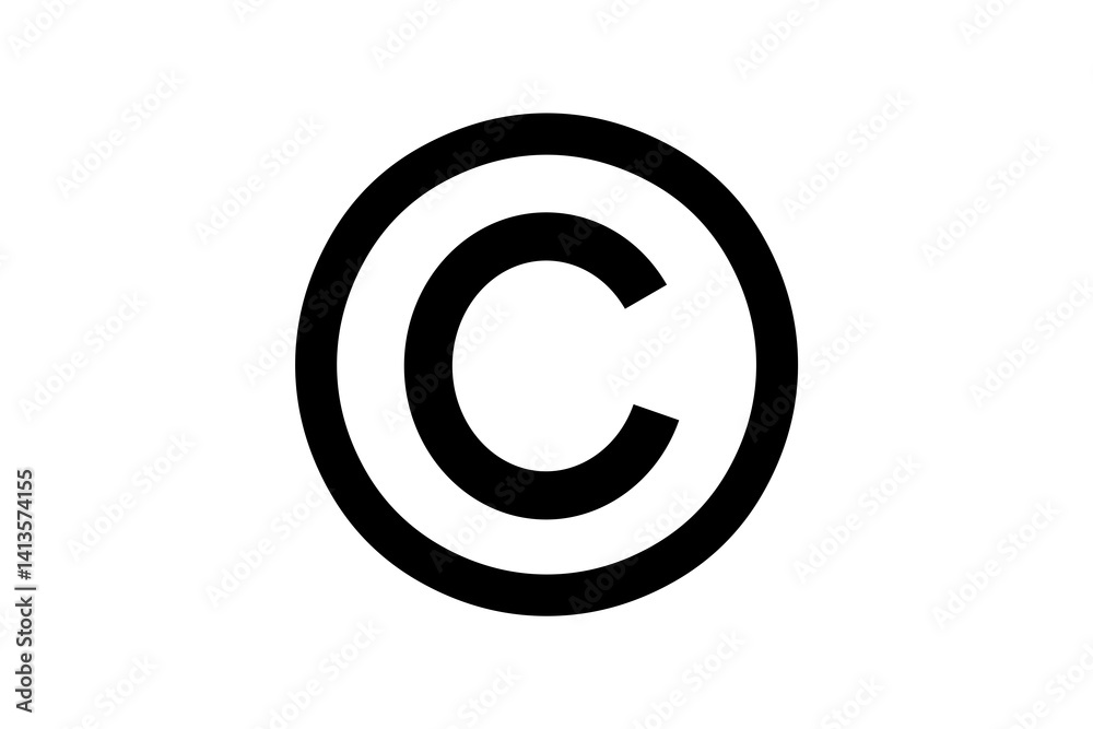 Understanding copyright symbol in digital media and intellectual property protection