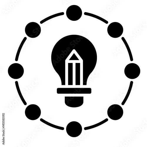 Design Thinking  Icon Element For Design