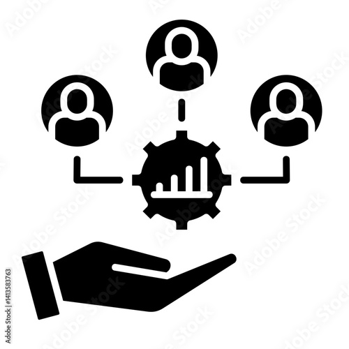 Stakeholder Analysis  Icon Element For Design
