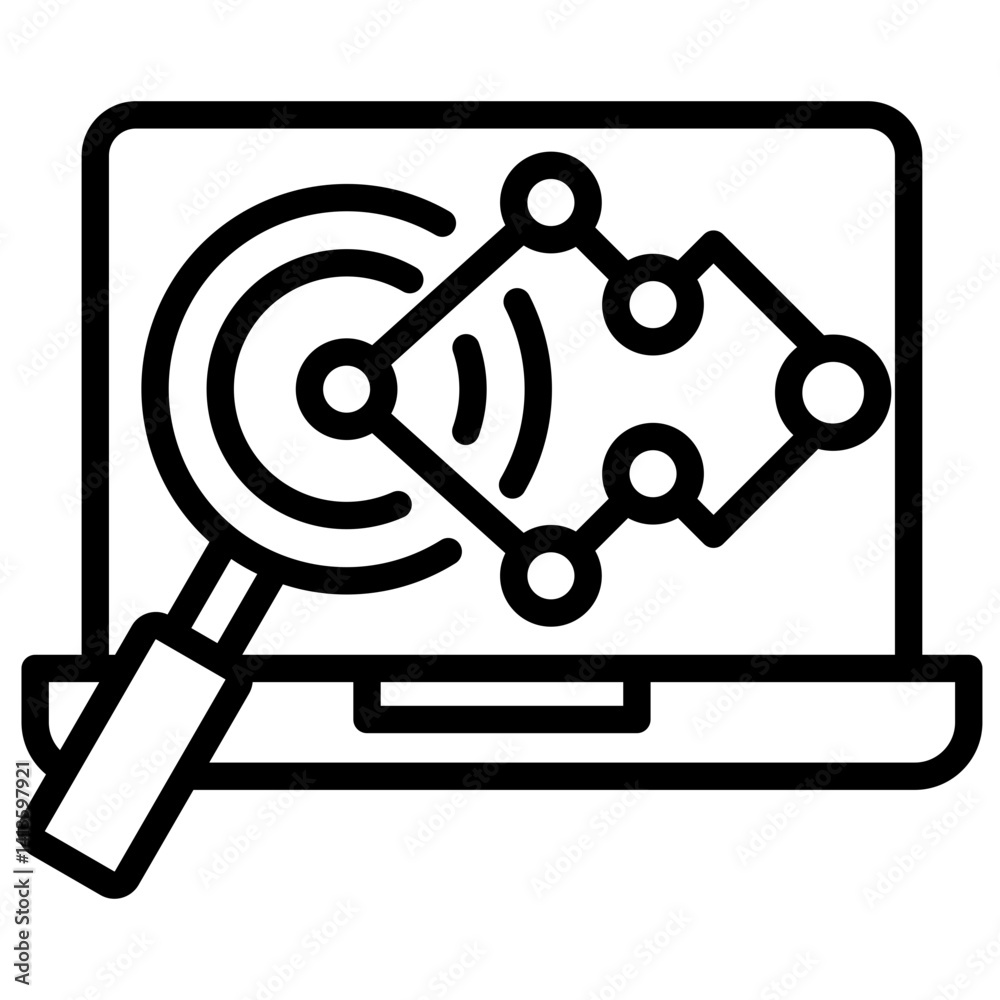 Marketing Analytics Icon Marketing Analytics Icon