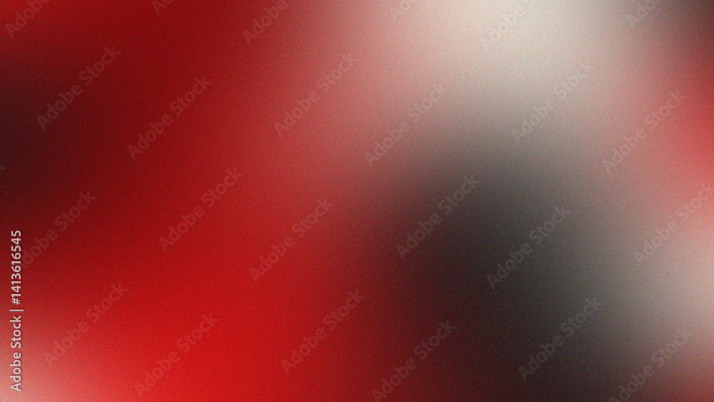 Black, white and red abstract gradient background with noise grainy texture. Abstract Background. For wallpaper, presentation, banner, web, digital, article. Black, white and red abstract gradient background with noise grainy texture. Abstract Background. For wallpaper, presentation, banner, web, digital, article.