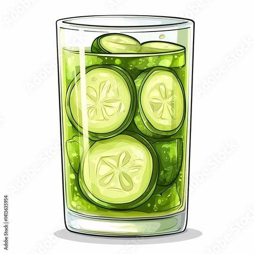 Refreshing Cucumber and Pickle Salad - Healthy and Delicious Summer Appetizer
