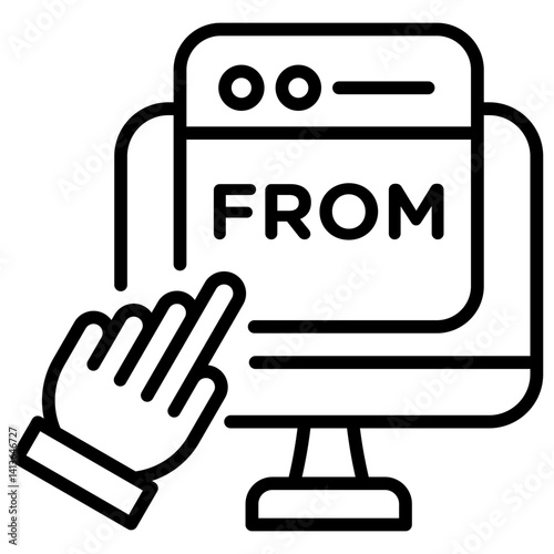 Online Form Icon