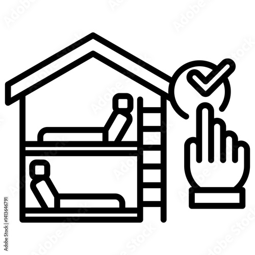 Dorm Booking Icon