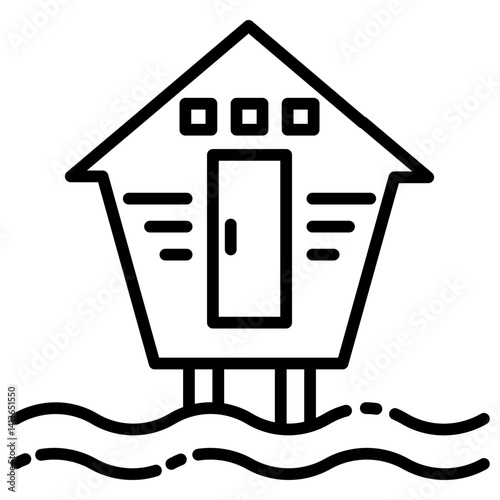 Floatingbungalow Icon
