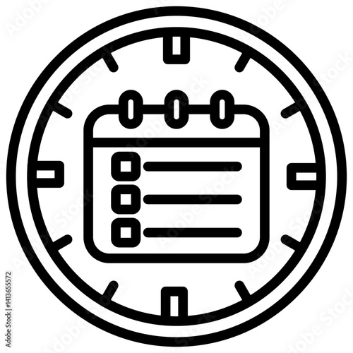 Time Blocking Icon