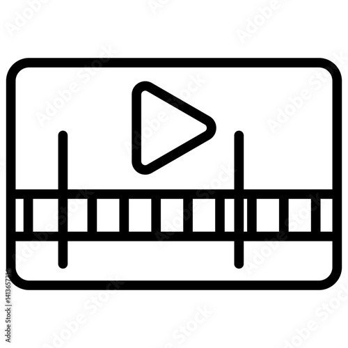 Video Timeline Icon