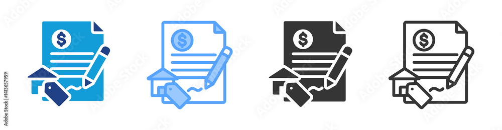 Buying icon set multiple style collection Buying icon set multiple style collection