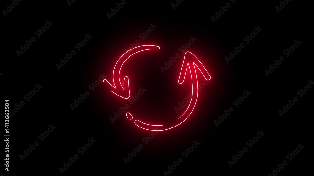 Circular Arrows Reload Repeat Recycle Symbol Circular Arrows Reload Repeat Recycle Symbol