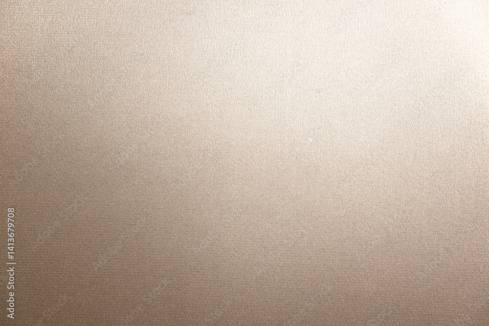 Light soft pale pastel dusty brown sepia beige nude white abstract background. Fabric canvas. Color gradient. Light spot glow. Grain rough grunge. Old vintage retro. For design.