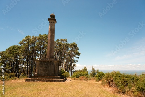 McLachlan Monument in January 2025 – Historic Landmark in New Zealand