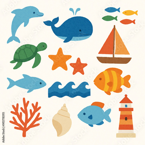 海の生き物