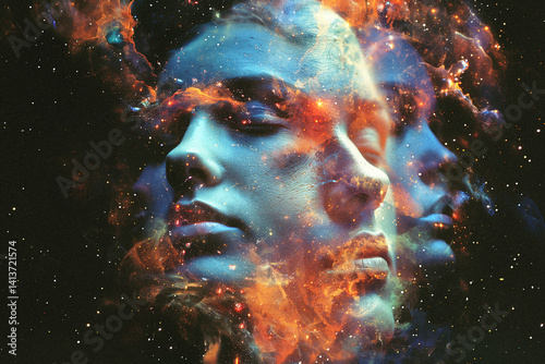 Serenity and Introspection: A Dreamy Portrait of Vulnerability, Connection, and Emotional Depth