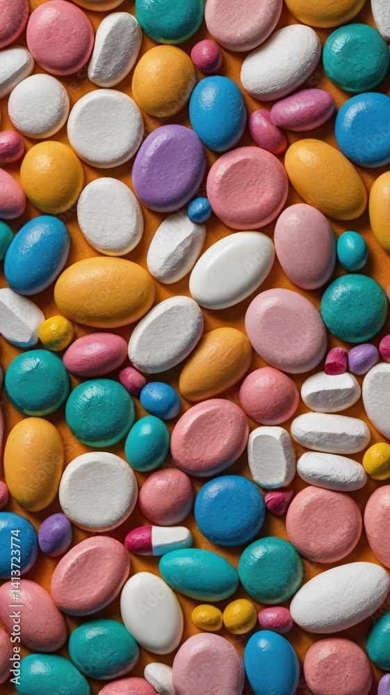 background of a large number of tablets of different sizes and colors. possible concept: pharmacology, advertising of drugs, production of drugs, pharmacy. background of a large number of tablets of different sizes and colors. possible concept: pharmacology, advertising of drugs, production of drugs, pharmacy.
