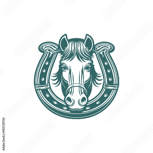 Horse head Vector. Horse icon. Horse symbol. Horse Logo. 
