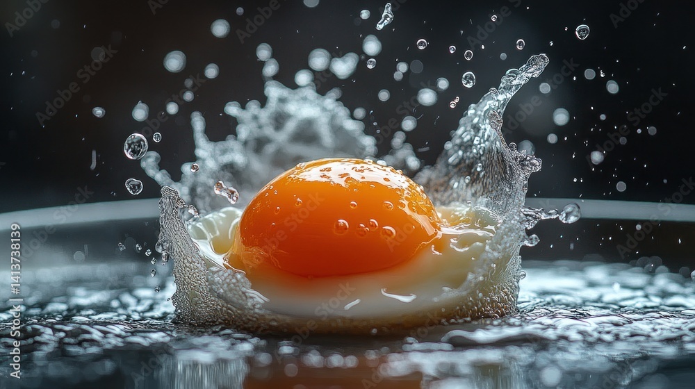 Egg Splash: A Culinary Symphony of Water and Yolk Egg Splash: A Culinary Symphony of Water and Yolk