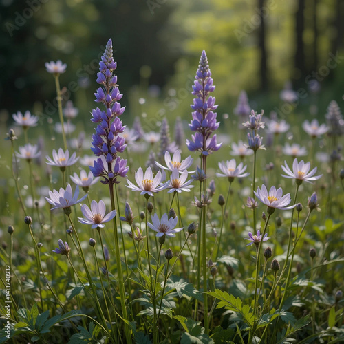 wildblumenwiese natur konzept trauer