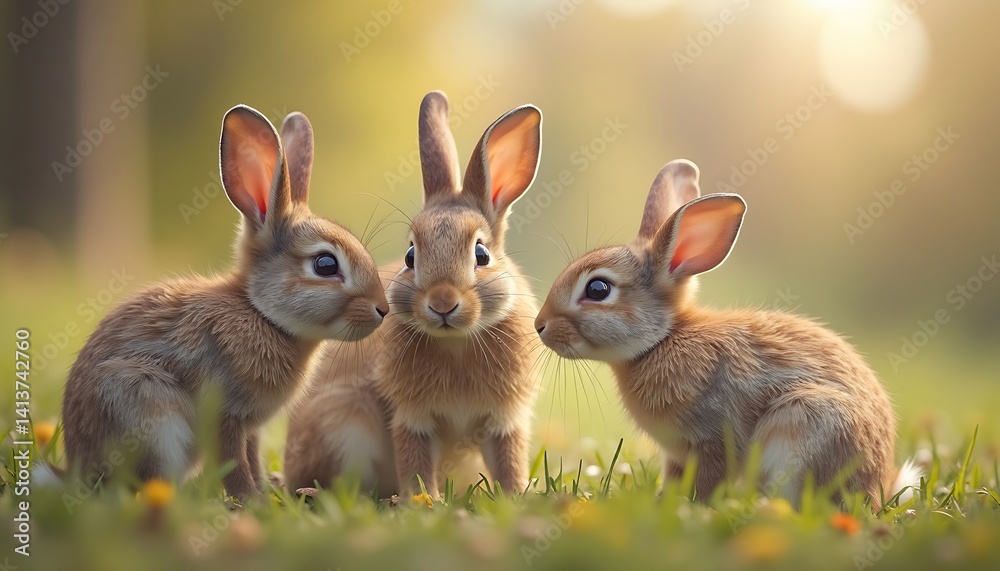 Real Life Rabbit – Soft and Natural Closeup Real Life Rabbit – Soft and Natural Closeup