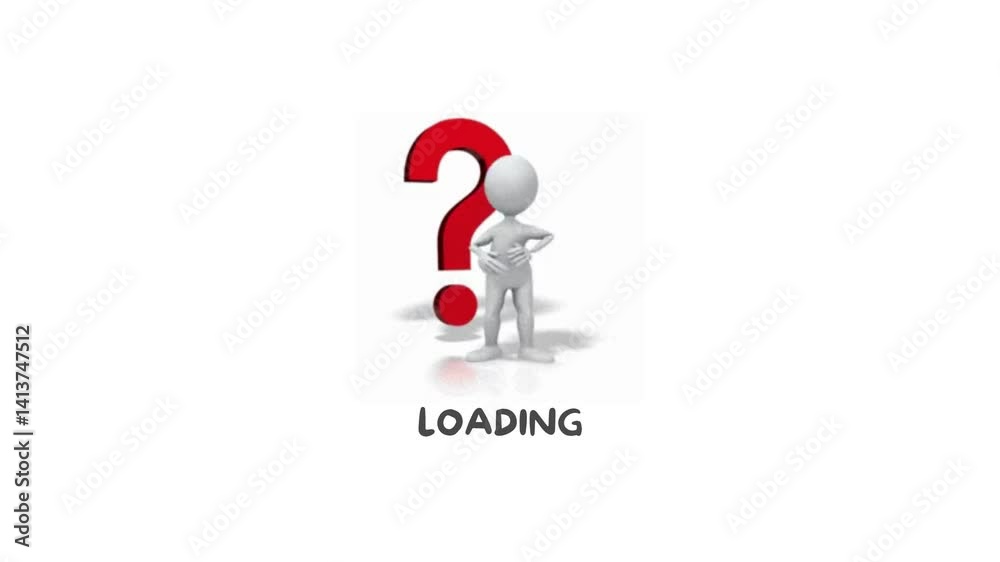 Question Mark Not Loading question mark icon animation opens video loading. to load video opener ...
