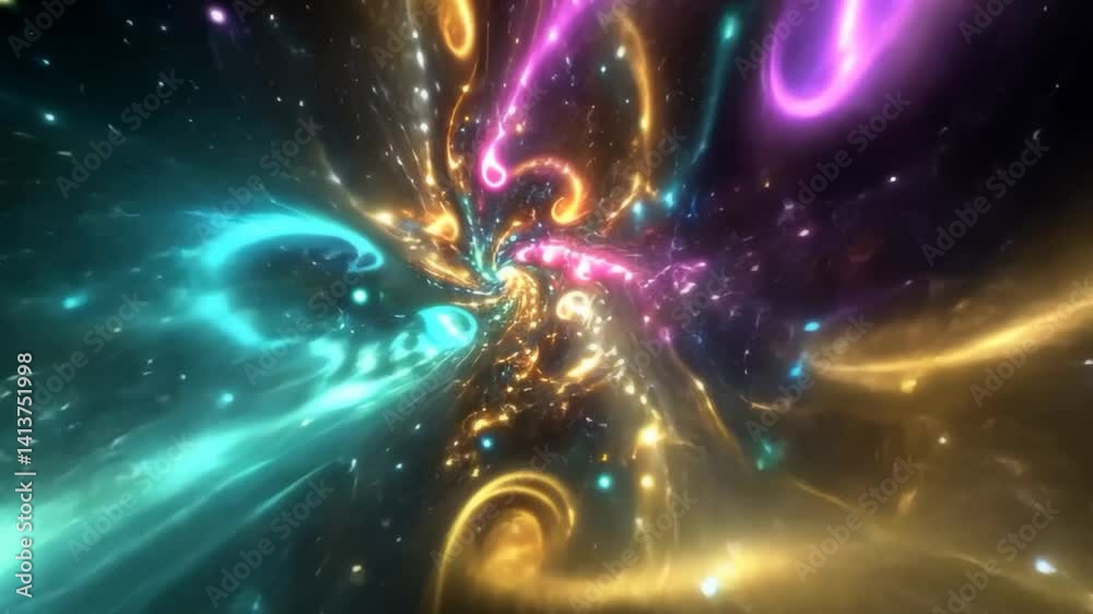 Abstract colorful swirl background texture energetic fluid design for marketing and web
