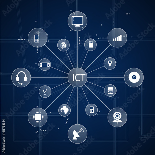 social network and communication concept 