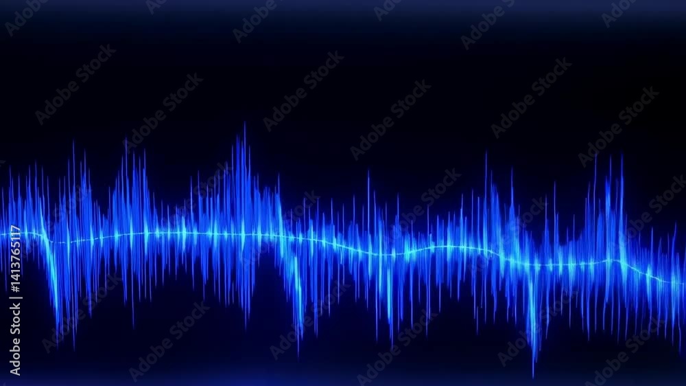 Abstract digital sound waves in blue and purple on a dark background.
Abstract digital sound waves in blue and purple on a dark background.