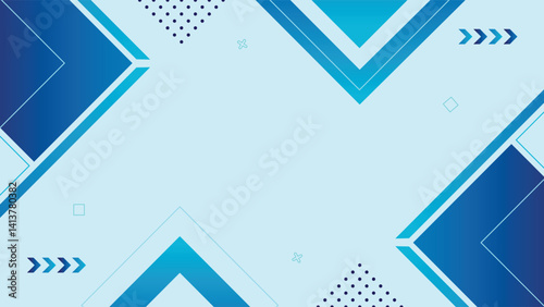 Stylish abstract background featuring geometric arrow patterns and blue tones perfect for digital use