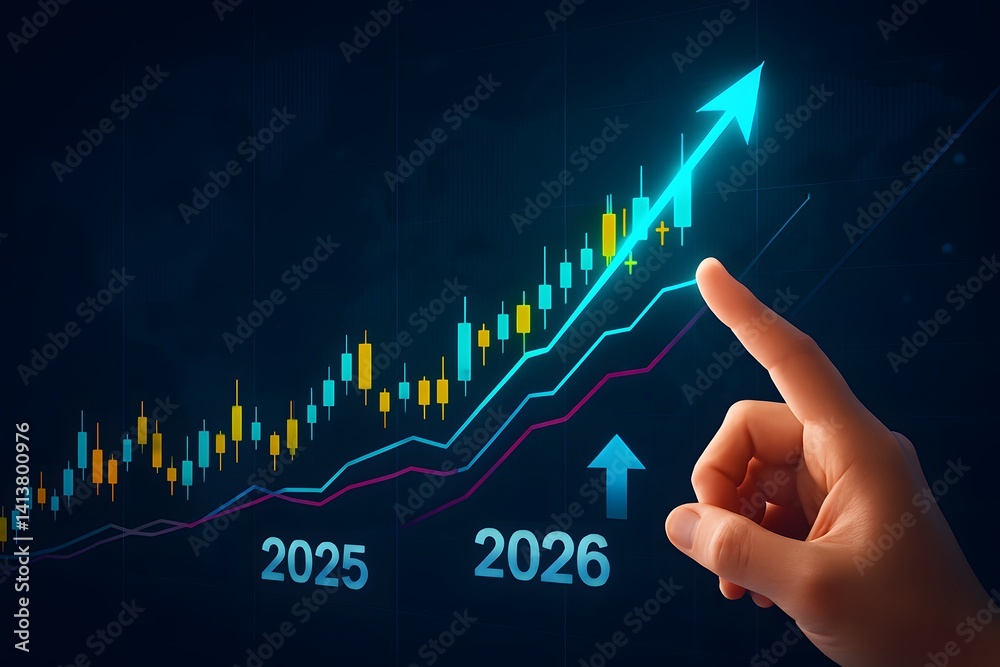 Growth and development chart of company in new year 2026. Development to success and motivation in 2026. Planning, opportunity, challenge and business strategy in new year 2026 Growth and development chart of company in new year 2026. Development to success and motivation in 2026. Planning, opportunity, challenge and business strategy in new year 2026
