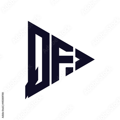 Free Download triangle letter logo design - GFXLoad