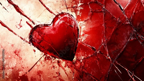 Shattered Heart: A Symbol of Pain, Love, and Loss