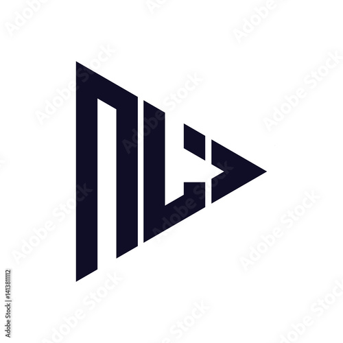 Free Download triangle letter logo design - GFXLoad