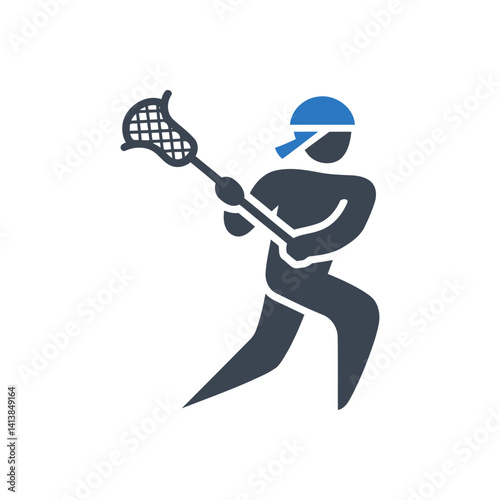 Lacrosse Player icon