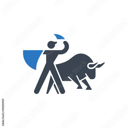 Bullfight icon