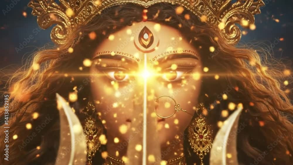 Hindu Goddess Durga Mata, Navratri	