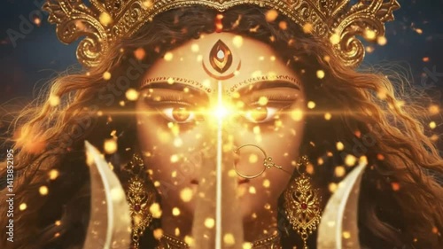 Hindu Goddess Durga Mata, Navratri	