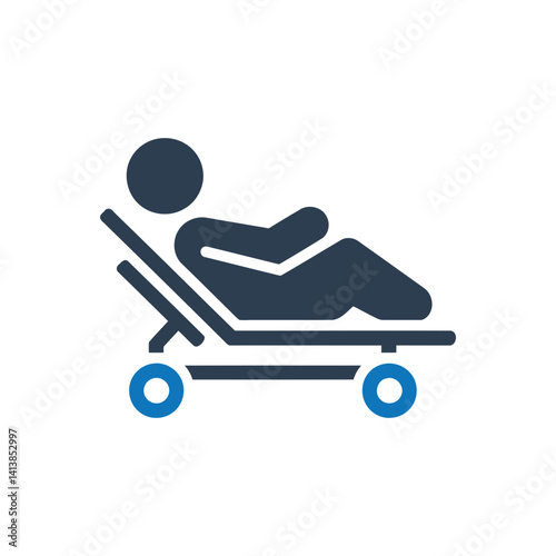 Person in Stretcher Icon