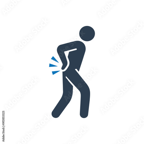 Person Back Pain Icon