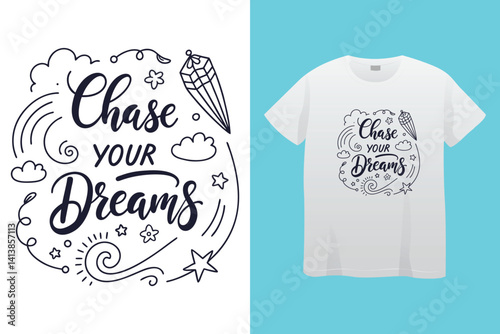 Nothing is impossible, slogan typography tee shirt design. Motivation and inspirational quote. Clothing, t shirt, apparel and other uses Vector print, typography, poster.