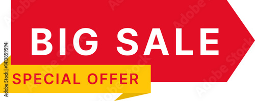 Big sale label 