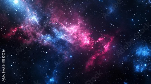 Cosmic Clouds: A Tapestry of Stars, Nebulae, and Galactic Dust