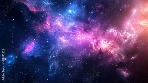 Cosmic Nebula, Stars, Galaxy, Universe, Astronomy, Space, Interstellar, Celestial, Deep Space, Night Sky