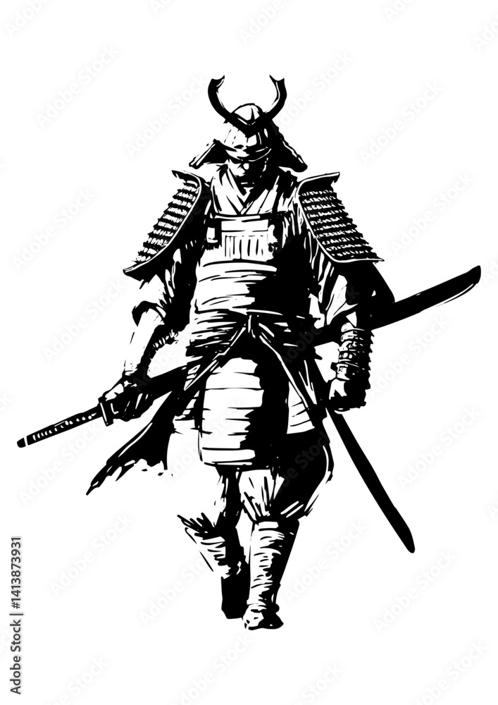 Fototapeta premium 侍