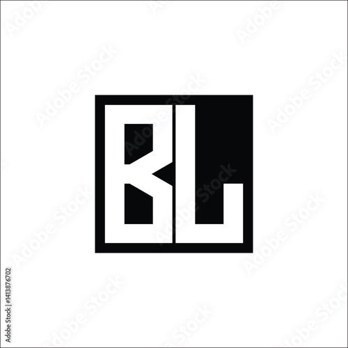 Free Download Modern Letter Combination Logo - Minimalistic Design - GFXLoad