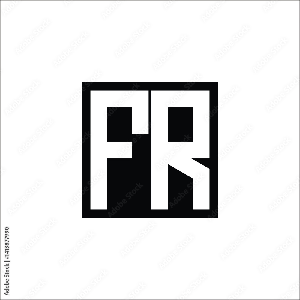 Modern Letter Combination Logo - Minimalistic Design Modern Letter Combination Logo - Minimalistic Design