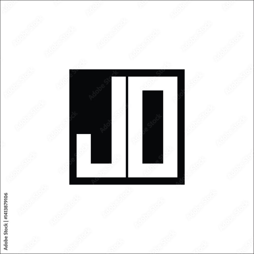 Modern Letter Combination Logo - Minimalistic Design Modern Letter Combination Logo - Minimalistic Design