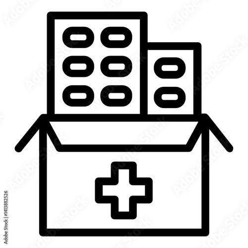 medicine box icon