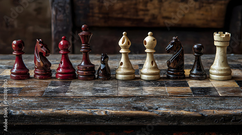 Strategic chess match game room photo intimate setting close-up tactics and strategy