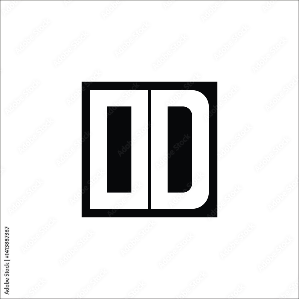 Modern Letter Combination Logo - Minimalistic Design Modern Letter Combination Logo - Minimalistic Design