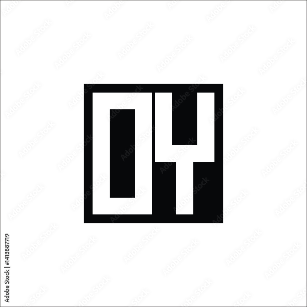 Modern Letter Combination Logo - Minimalistic Design Modern Letter Combination Logo - Minimalistic Design
